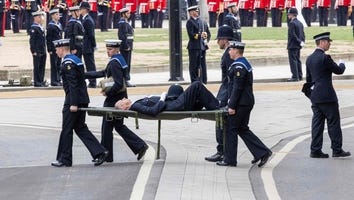 Police Officer Collapses During Queen Elizabeth II's Funeral, Is Carried Away on Stretcher